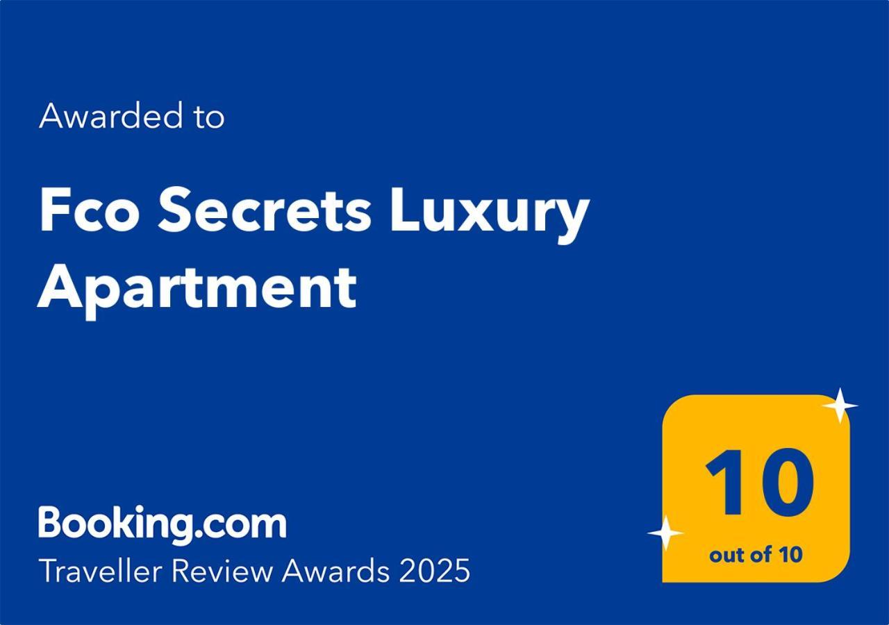 Fco Secrets Luxury Apartment Fiumicino Kültér fotó